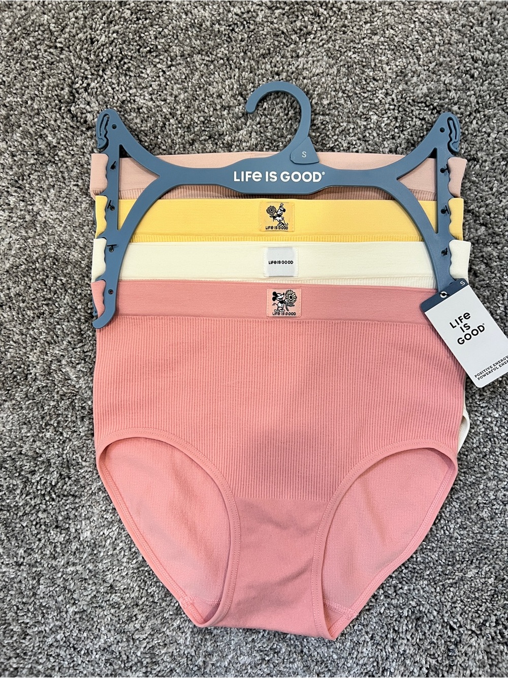 Life is Good Mickey and Minnie Panties Small 4 Pack